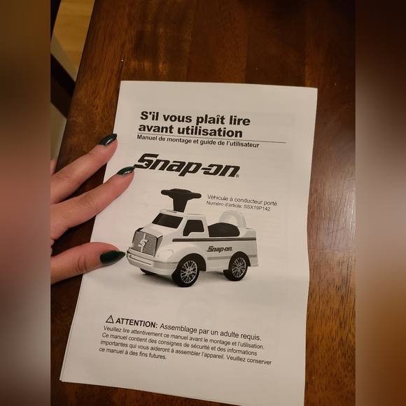 RIDE ON SNAP-ON TRUCK - Picture 4 of 9